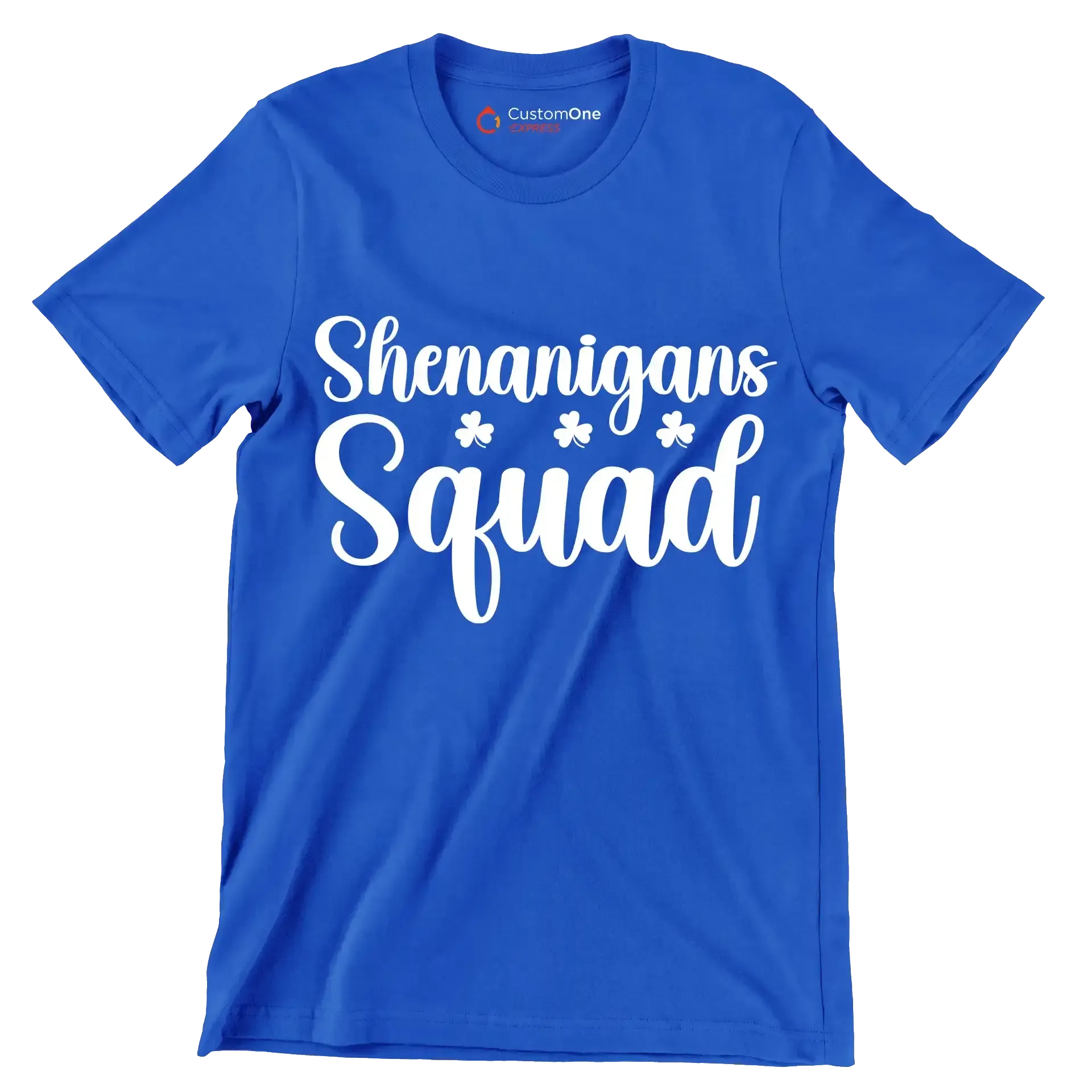 Shenanigans squad - St. Patrick's Day T-Shirt-Blue-S-Custom One Express