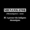 Shenanigator (Shenanigator) - noun A person who instigates shenanigans - St. Patrick's Day T-Shirt-Black-S-Custom One Express