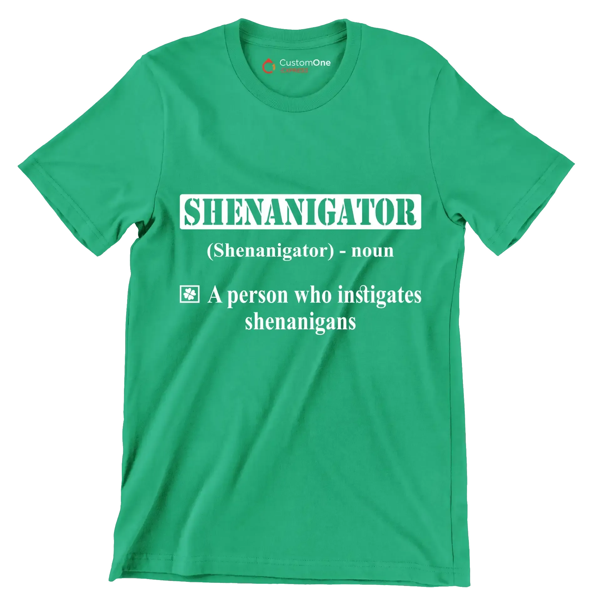 Shenanigator (Shenanigator) - noun A person who instigates shenanigans - St. Patrick's Day T-Shirt