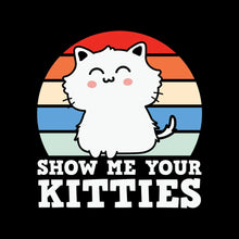 Show me Your Kitties Cat - Cat Themed T-Shirt-Black-S-Custom One Express