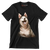 Siberian_Husky - Dog Themed T-Shirt-Black-S-Custom One Express