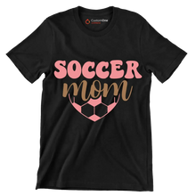 Soccer Mom - Mother’s Day T-Shirt-Black-S-Custom One Express