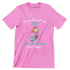 Some Grandmas Knit Real Grandmas Play Golf - Golf Themed T-Shirt-Pink-S-Custom One Express