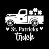 St. Patricks Truck - St. Patrick's Day T-Shirt-Black-S-Custom One Express