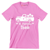 St. Patricks Truck - St. Patrick's Day T-Shirt-Pink-S-Custom One Express