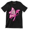 Strength hope faith love courage - Breast Cancer Awareness T-Shirt-Black-S-Custom One Express