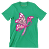 Strength hope faith love courage - Breast Cancer Awareness T-Shirt-Green-S-Custom One Express