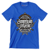 Strong and brave moving ahead loving and loyal intelligent and curious american veteran fearless for freedom - Veterans Themed T-Shirt-Blue-S-Custom One Express