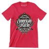 Strong and brave moving ahead loving and loyal intelligent and curious american veteran fearless for freedom - Veterans Themed T-Shirt-Red-S-Custom One Express