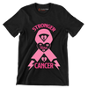 Stronger than cancer - Breast Cancer Awareness T-Shirt