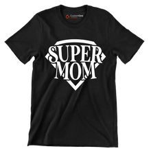 Super Mom - Mother’s Day T-Shirt-Black-S-Custom One Express