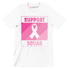 Support Squad - Breast Cancer Awareness T-Shirt-White-S-Custom One Express