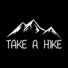 TAKE A HIKE - Hiking Themed T-Shirt-Black-S-Custom One Express