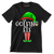 THE GOLFING ELF - Golf Themed T-Shirt-Black-S-Custom One Express