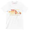 THIS IS HOW I ROLL - Golf Themed T-Shirt-White-S-Custom One Express