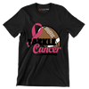 Tackle Cancer - Breast Cancer Awareness T-Shirt-Black-S-Custom One Express