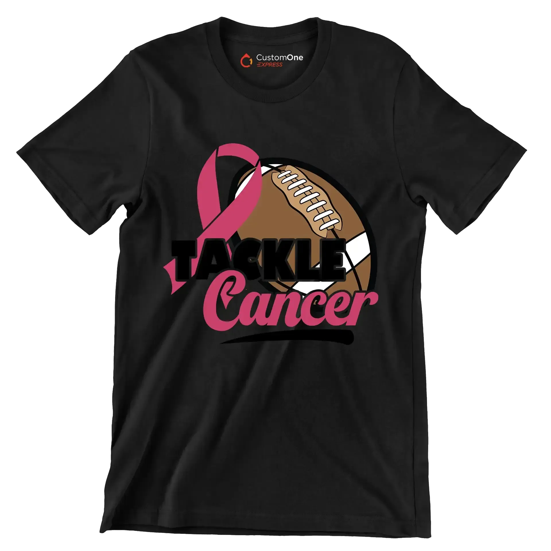 Tackle Cancer - Breast Cancer Awareness T-Shirt