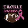 Tackle Cancer - Breast Cancer Awareness T-Shirt-Black-S-Custom One Express