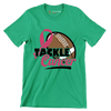 Tackle Cancer - Breast Cancer Awareness T-Shirt-Green-S-Custom One Express