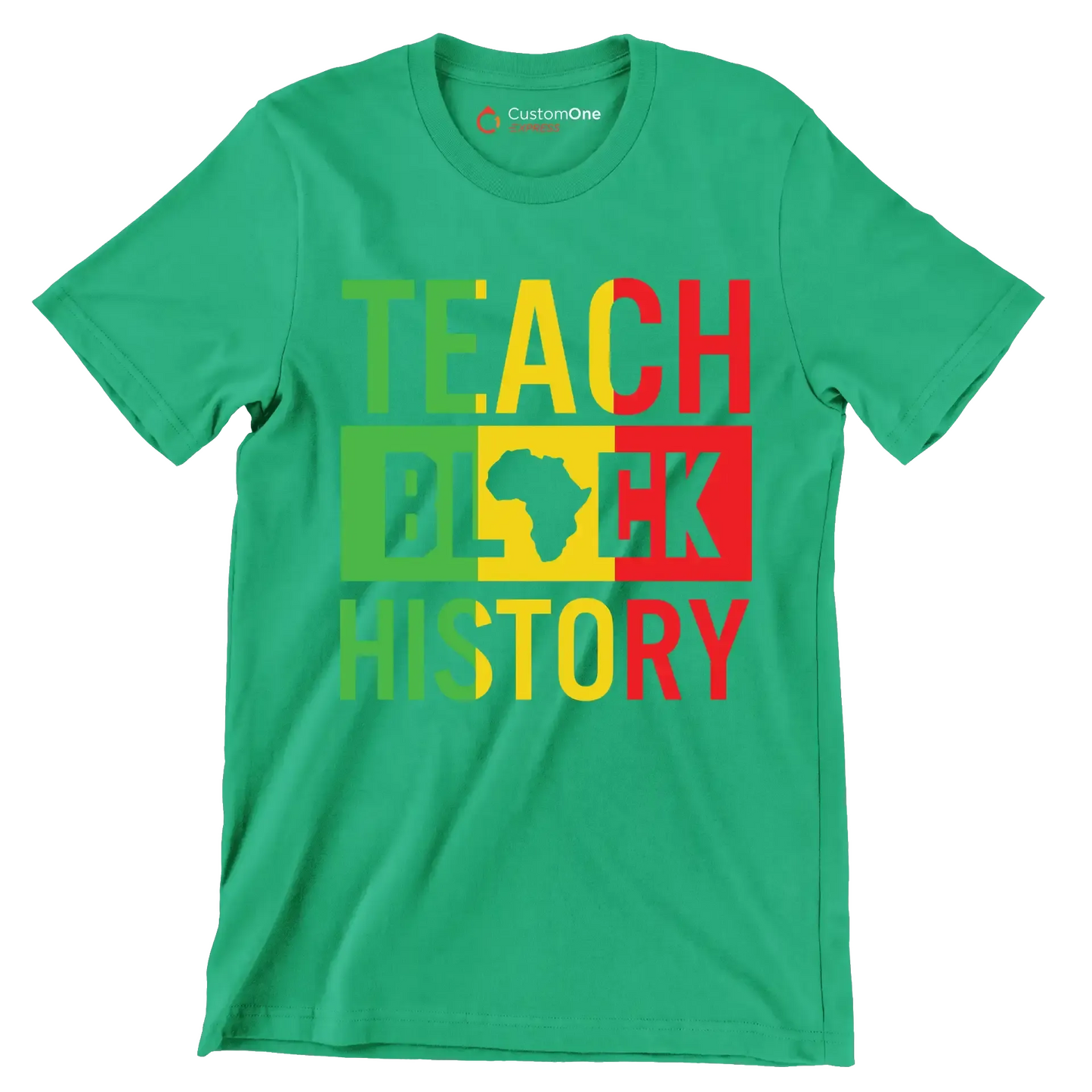 Teach black history - Martin Luther King T-Shirt-Black-S-Custom One Express