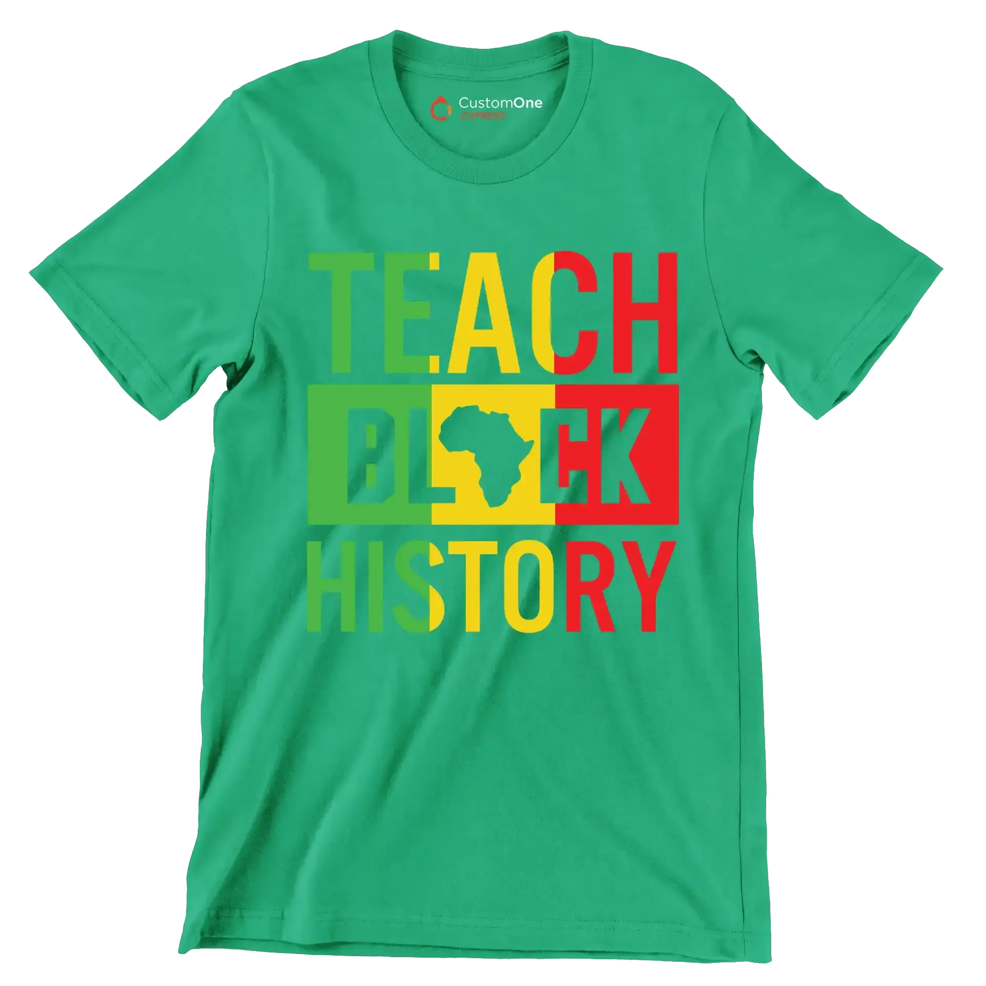 Teach black history - Martin Luther King T-Shirt-Black-S-Custom One Express