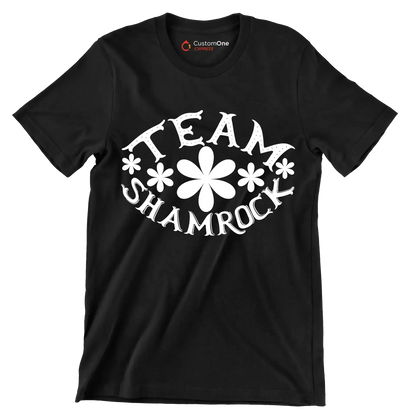 Team Shamrock - St. Patrick's Day T-Shirt-Black-S-Custom One Express