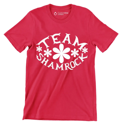 Team Shamrock - St. Patrick's Day T-Shirt-Red-S-Custom One Express