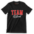 Team retired - Retirement Themed T-Shirt-Black-S-Custom One Express