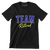 Team retired - Retirement Themed T-Shirt-Black-S-Custom One Express