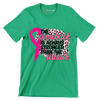 The comeback is always stronger than the setback - Breast Cancer Awareness T-Shirt-Green-S-Custom One Express