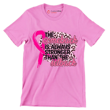 The comeback is always stronger than the setback - Breast Cancer Awareness T-Shirt-Pink-S-Custom One Express
