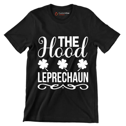 The hood leprechaun - St. Patrick's Day T-Shirt-Black-S-Custom One Express