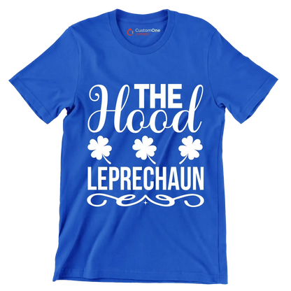 The hood leprechaun - St. Patrick's Day T-Shirt-Blue-S-Custom One Express