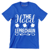 The hood leprechaun - St. Patrick's Day T-Shirt-Blue-S-Custom One Express