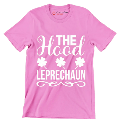 The hood leprechaun - St. Patrick's Day T-Shirt-Pink-S-Custom One Express