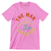 The man the myth the legend has retired - Retirement Themed T-Shirt-Pink-S-Custom One Express