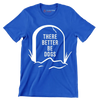 There better be dogs - Dog Themed T-Shirt-Blue-S-Custom One Express