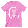 There better be dogs - Dog Themed T-Shirt-Pink-S-Custom One Express