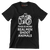 This is how realmen shoot animals - Vegan Themed T-Shirt-Black-S-Custom One Express