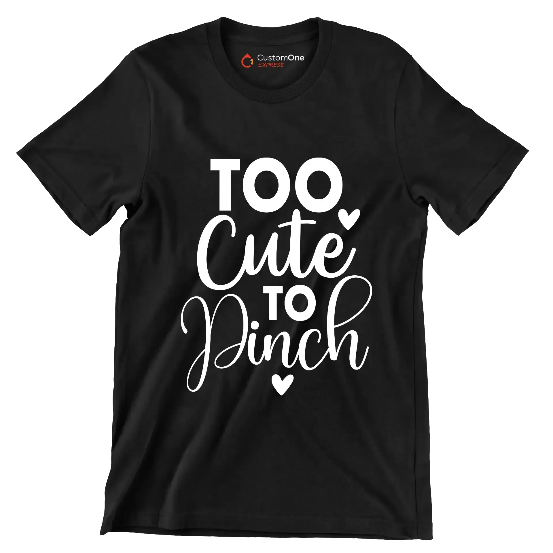 Too Cute to Pinch - St. Patrick's Day T-Shirt-Black-S-Custom One Express