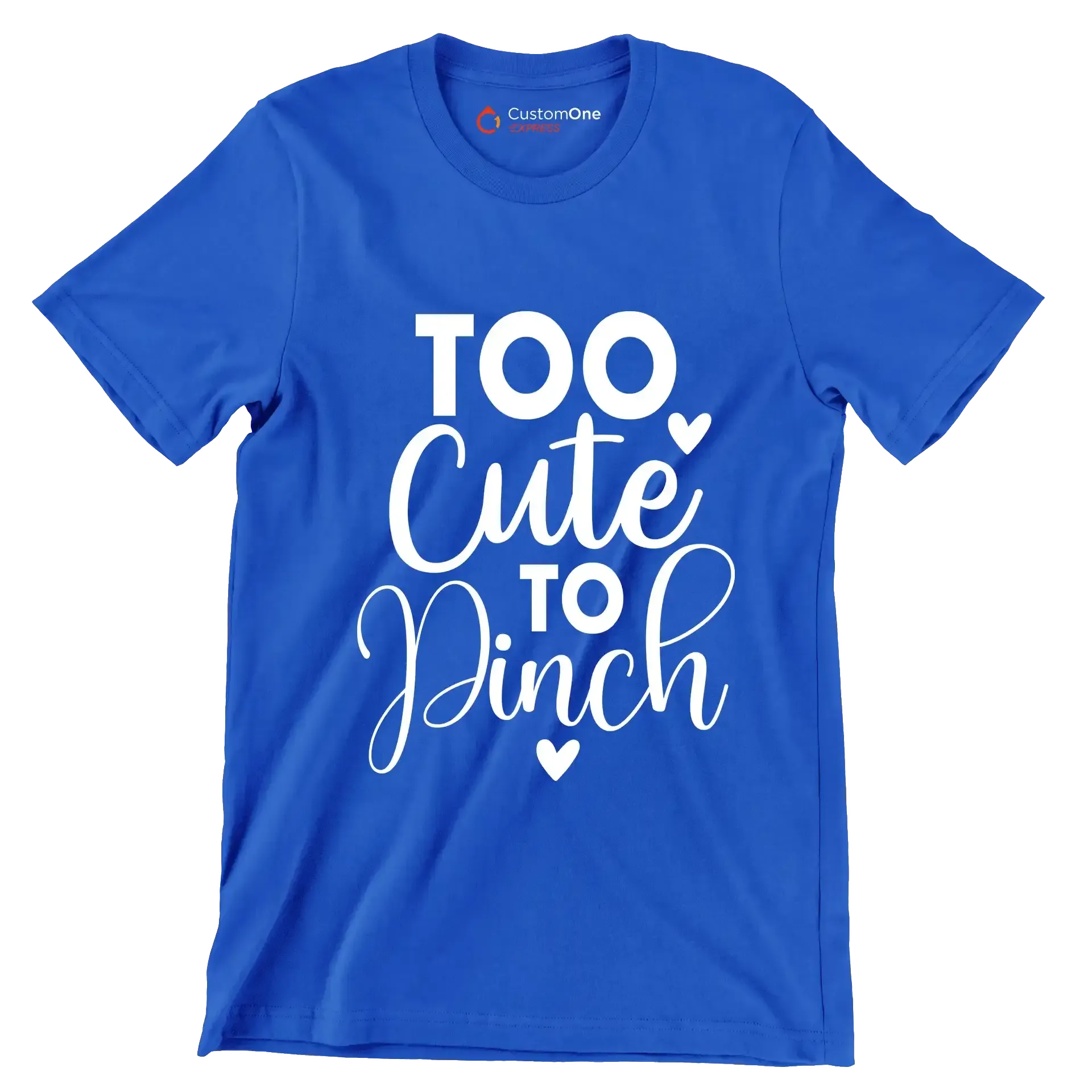 Too Cute to Pinch - St. Patrick's Day T-Shirt-Blue-S-Custom One Express