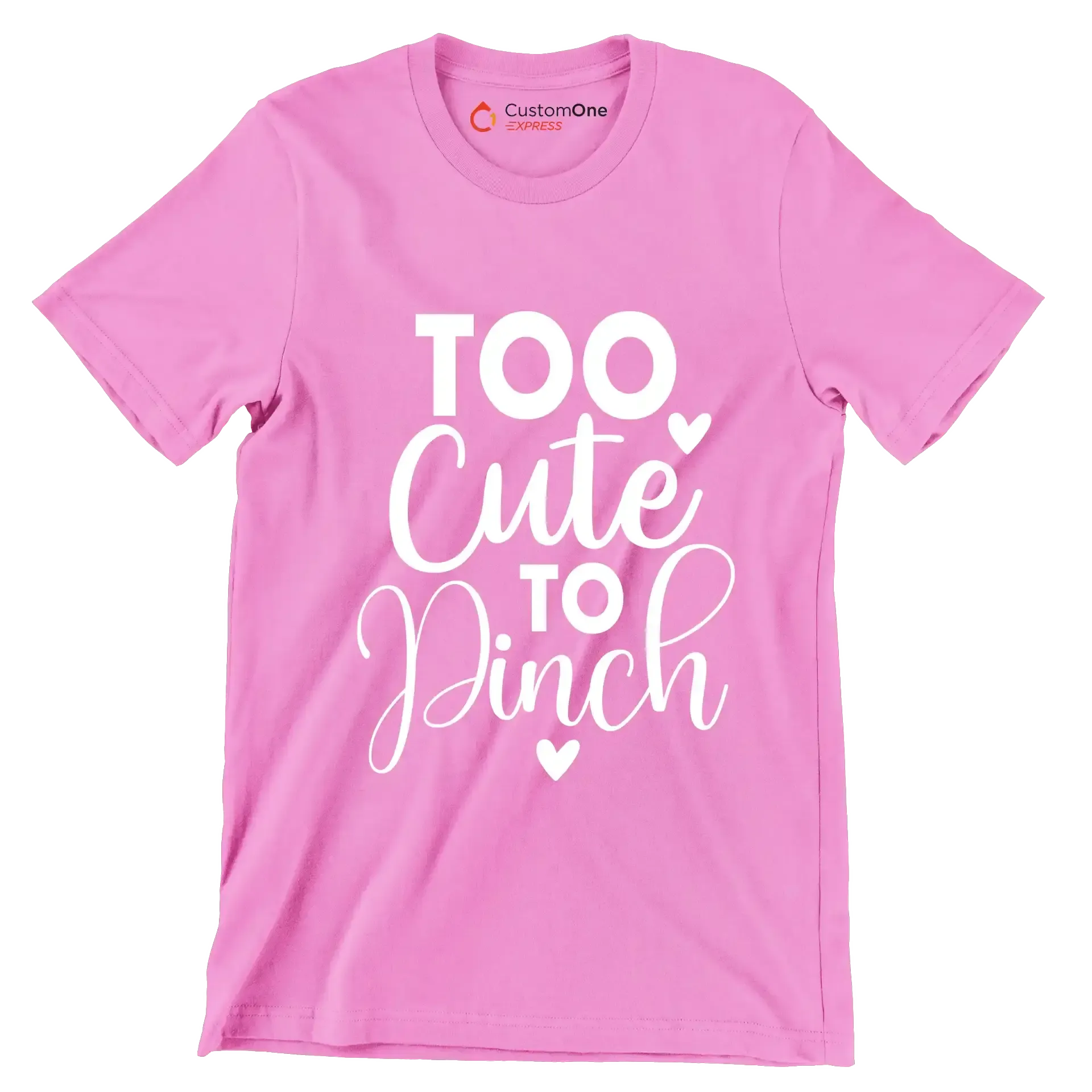 Too Cute to Pinch - St. Patrick's Day T-Shirt-Pink-S-Custom One Express