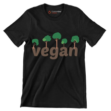 Vegan - Vegan Themed T-Shirt-Black-S-Custom One Express