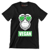 Vegan - Vegan Themed T-Shirt-Black-S-Custom One Express