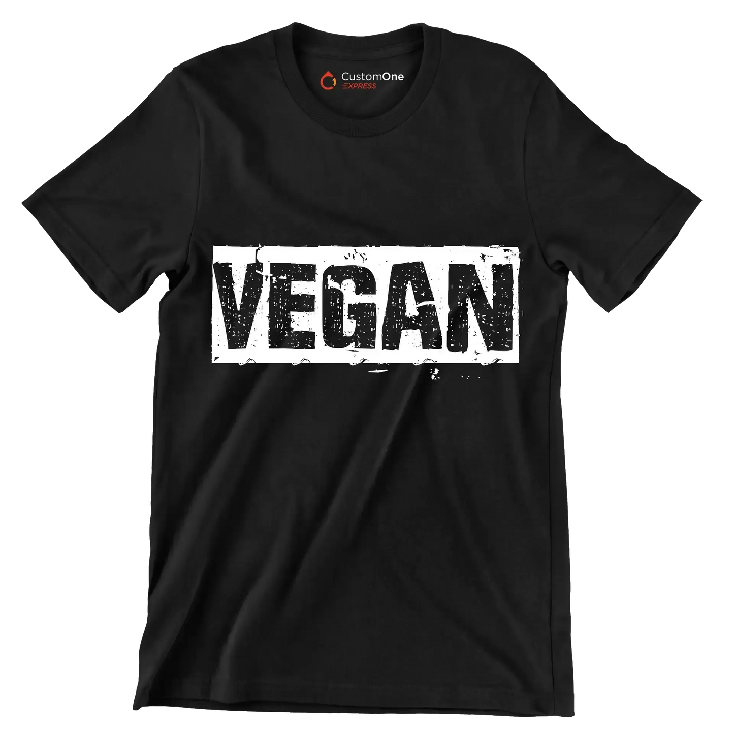 Vegan - Vegan Themed T-Shirt-Black-S-Custom One Express