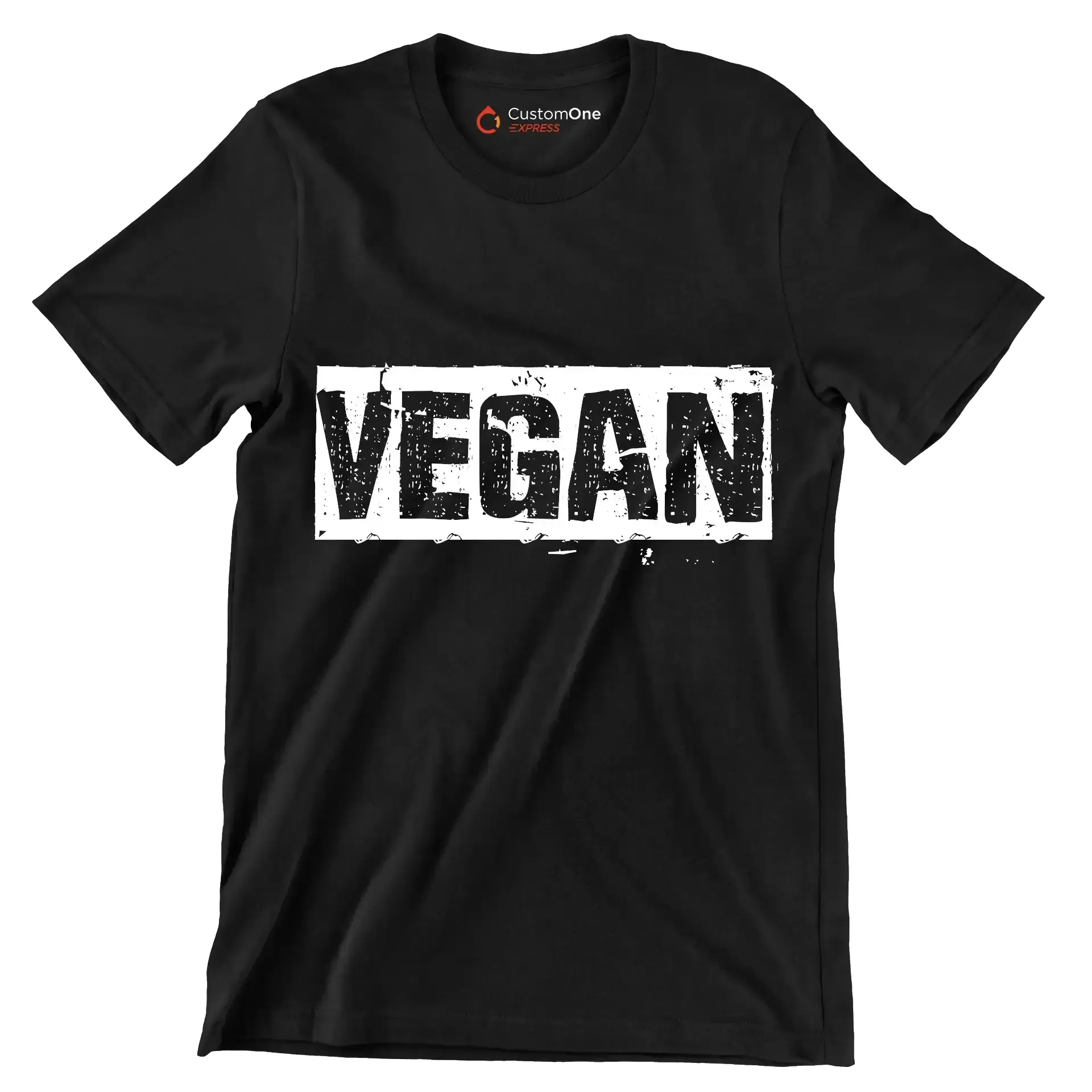 Vegan - Vegan Themed T-Shirt-Black-S-Custom One Express