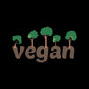 Vegan - Vegan Themed T-Shirt-Black-S-Custom One Express