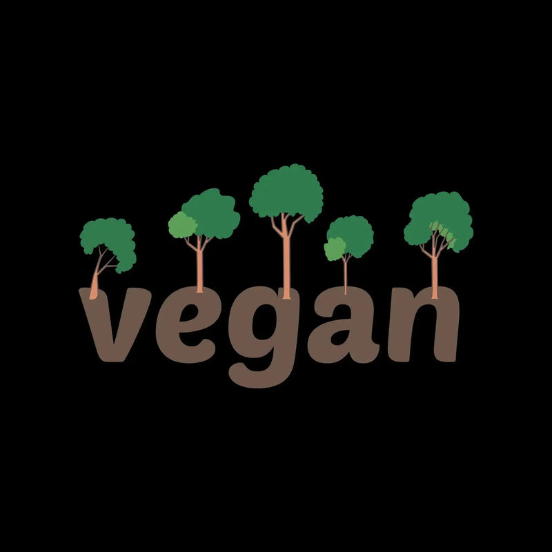 Vegan - Vegan Themed T-Shirt-Black-S-Custom One Express