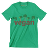 Vegan - Vegan Themed T-Shirt-Green-S-Custom One Express