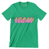 Vegan - Vegan Themed T-Shirt-Green-S-Custom One Express